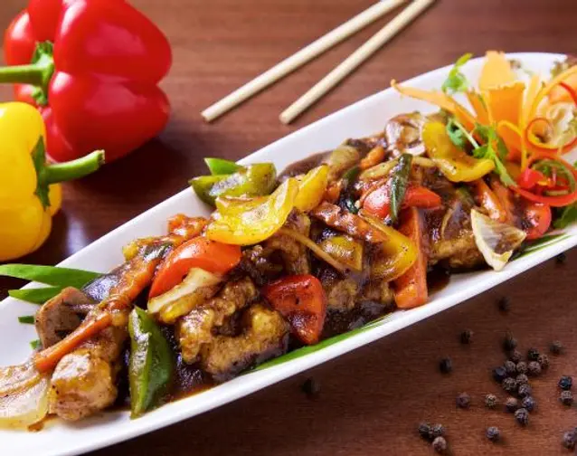 Fish in Black Pepper